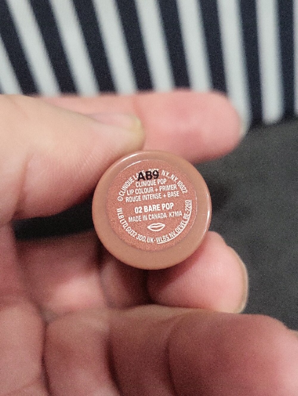 Clinique Nude Pink Lipstick, Mascara and Kate Spade Makeup Bag - Picture 4 of 4